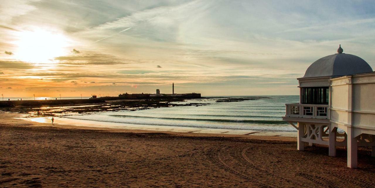Caleta Beach Cadiz Dış mekan fotoğraf