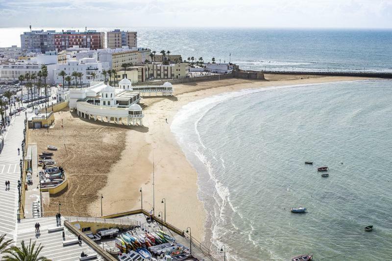 Caleta Beach Cadiz Dış mekan fotoğraf