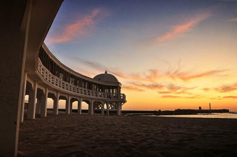 Caleta Beach Cadiz Dış mekan fotoğraf